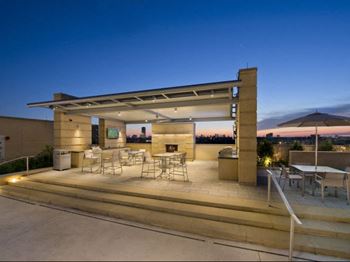 Large Barbecue Pavilion at The Sovereign at Regent Square, 3233 West Dallas, Houston, TX 77019